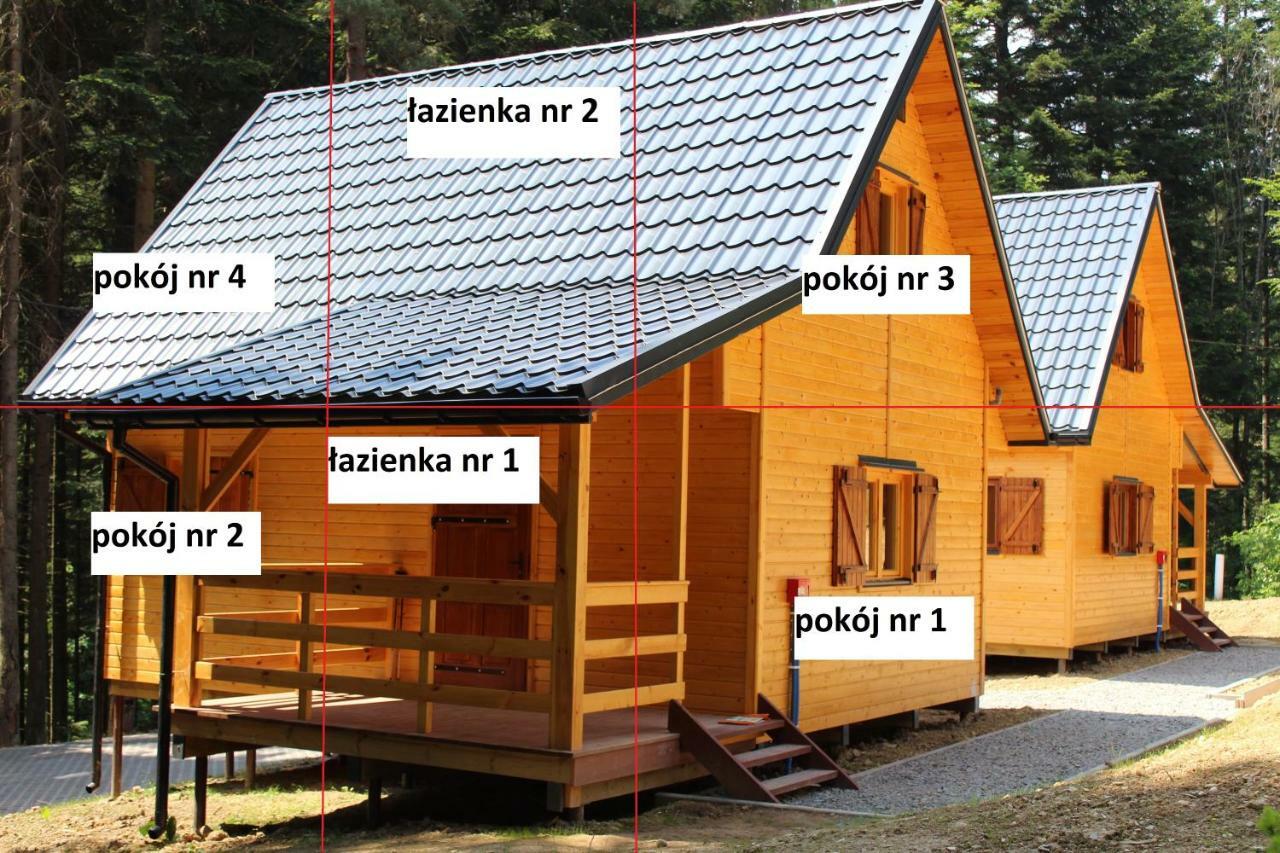 Lesna Willa Pttk W Komanczy Komancza Bagian luar foto